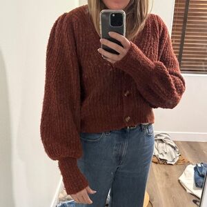 Cozy Amber Knit Cardigan